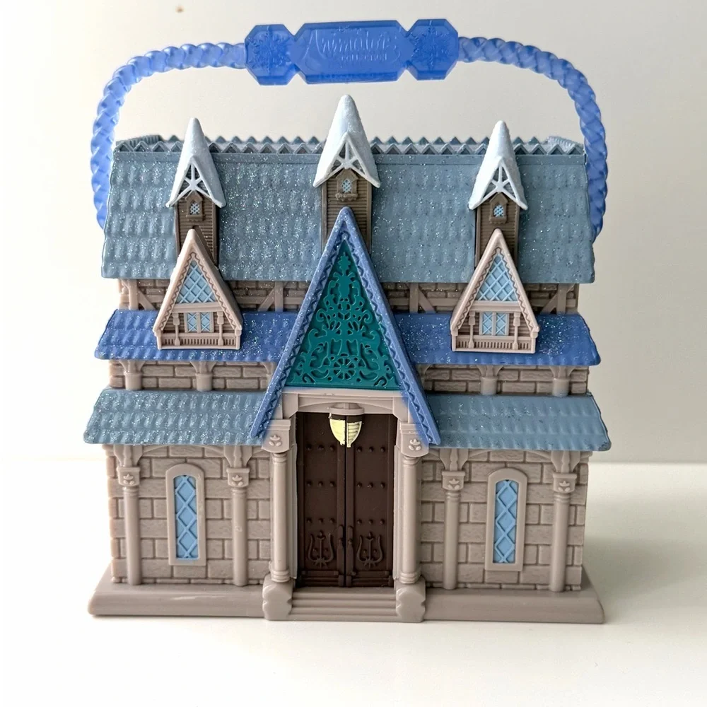 DISNEY Animators' Frozen Ann & Elsa Micro Playset, Disney Collection Littles